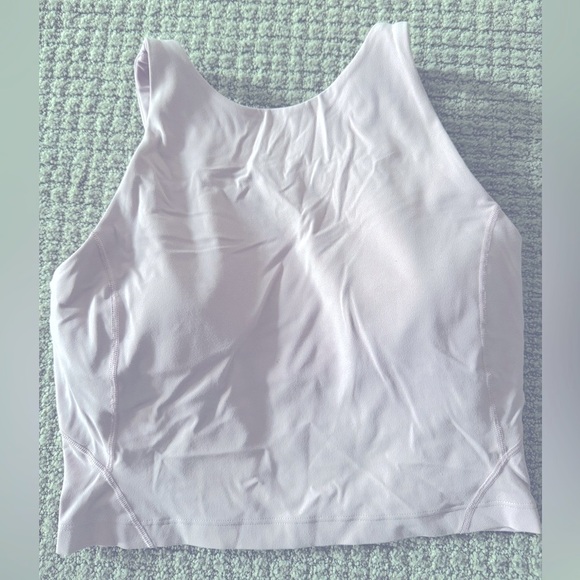Lululemon pink align high neck tank - Picture 3 of 4